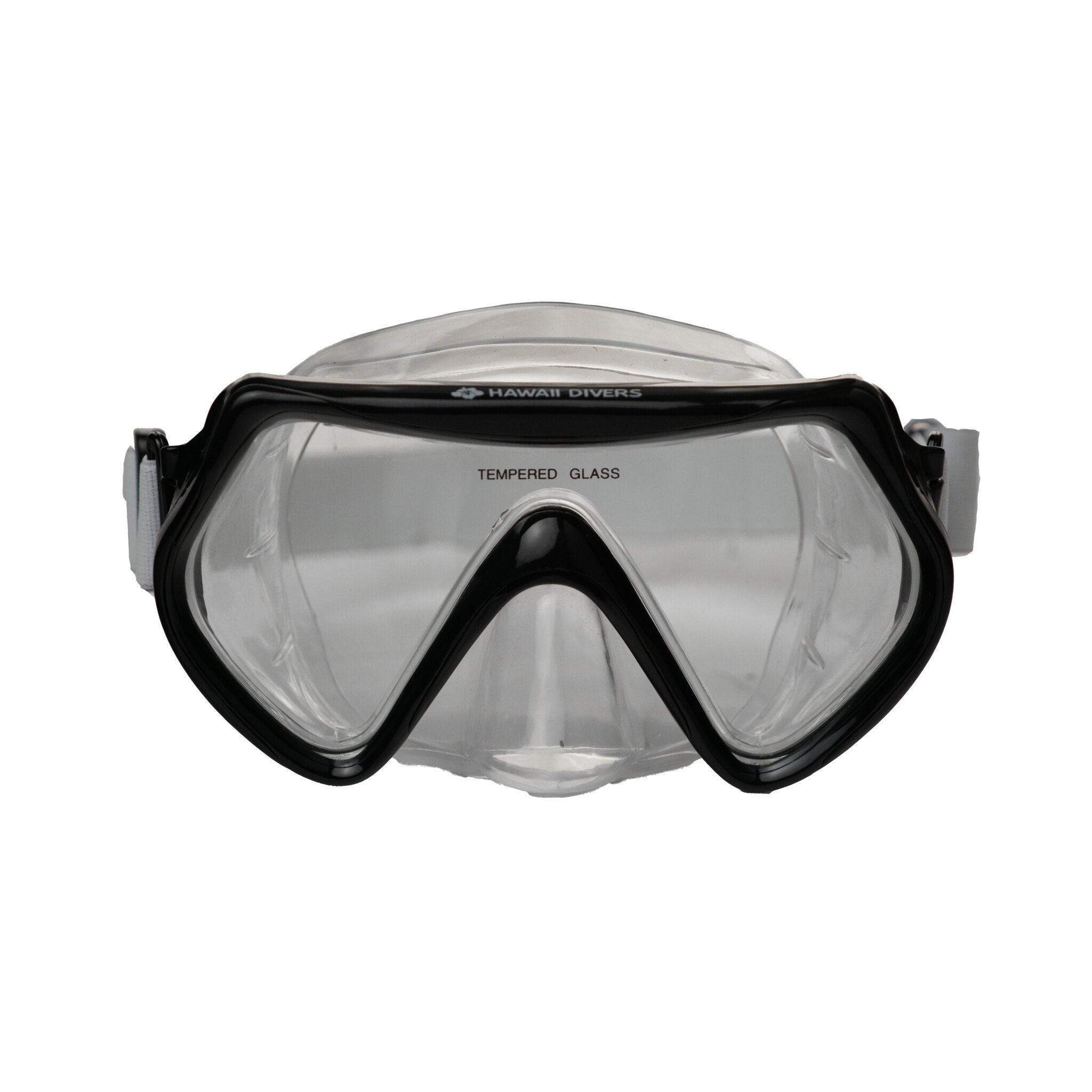 Hawaii Divers Carmel Adult Snorkel Combo - Black/White