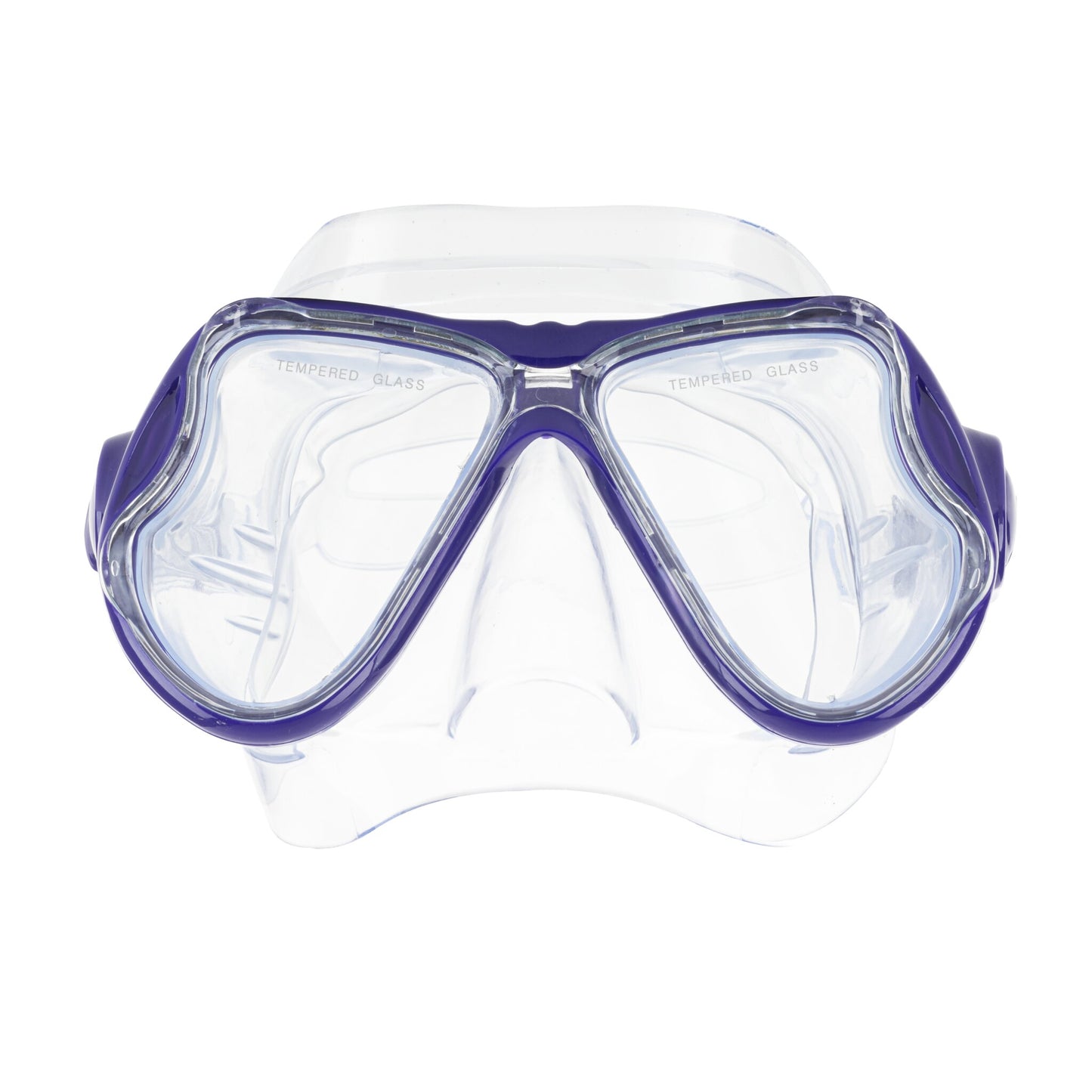 Hawaii Divers Adult Snorkel Set Manta Ray - Purple - Size S/M