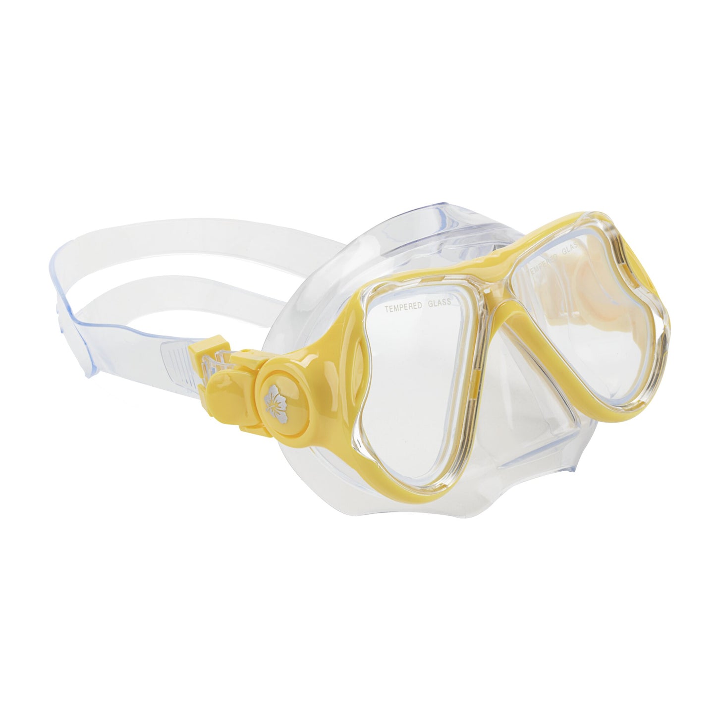 Hawaii Divers Manta Ray Adult Snorkel Mask – Yellow