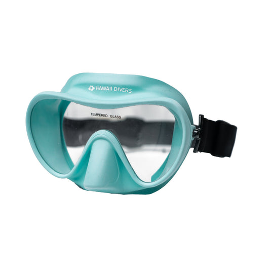 Hawaii Divers Deep Sea Adult Snorkel Mask – Teal/Black