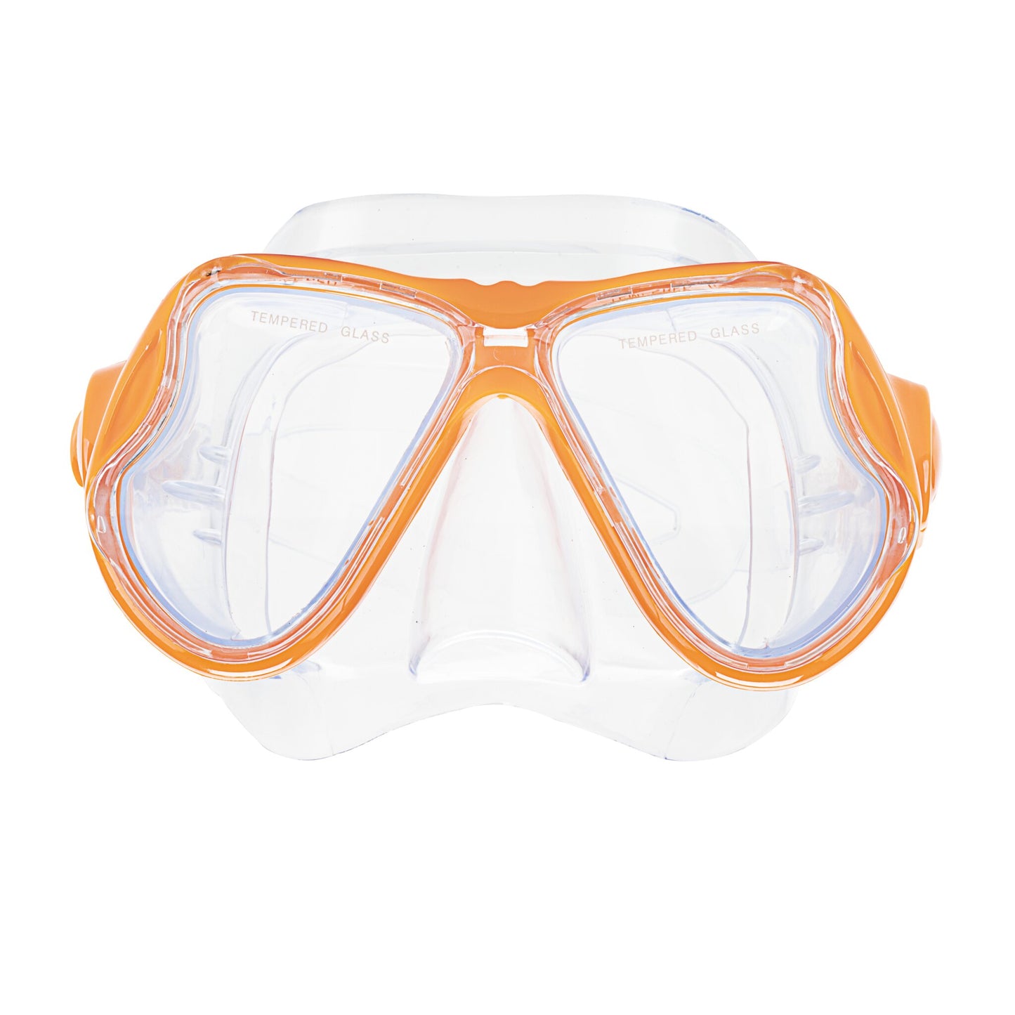Hawaii Divers Manta Ray Adult Snorkel Mask – Orange