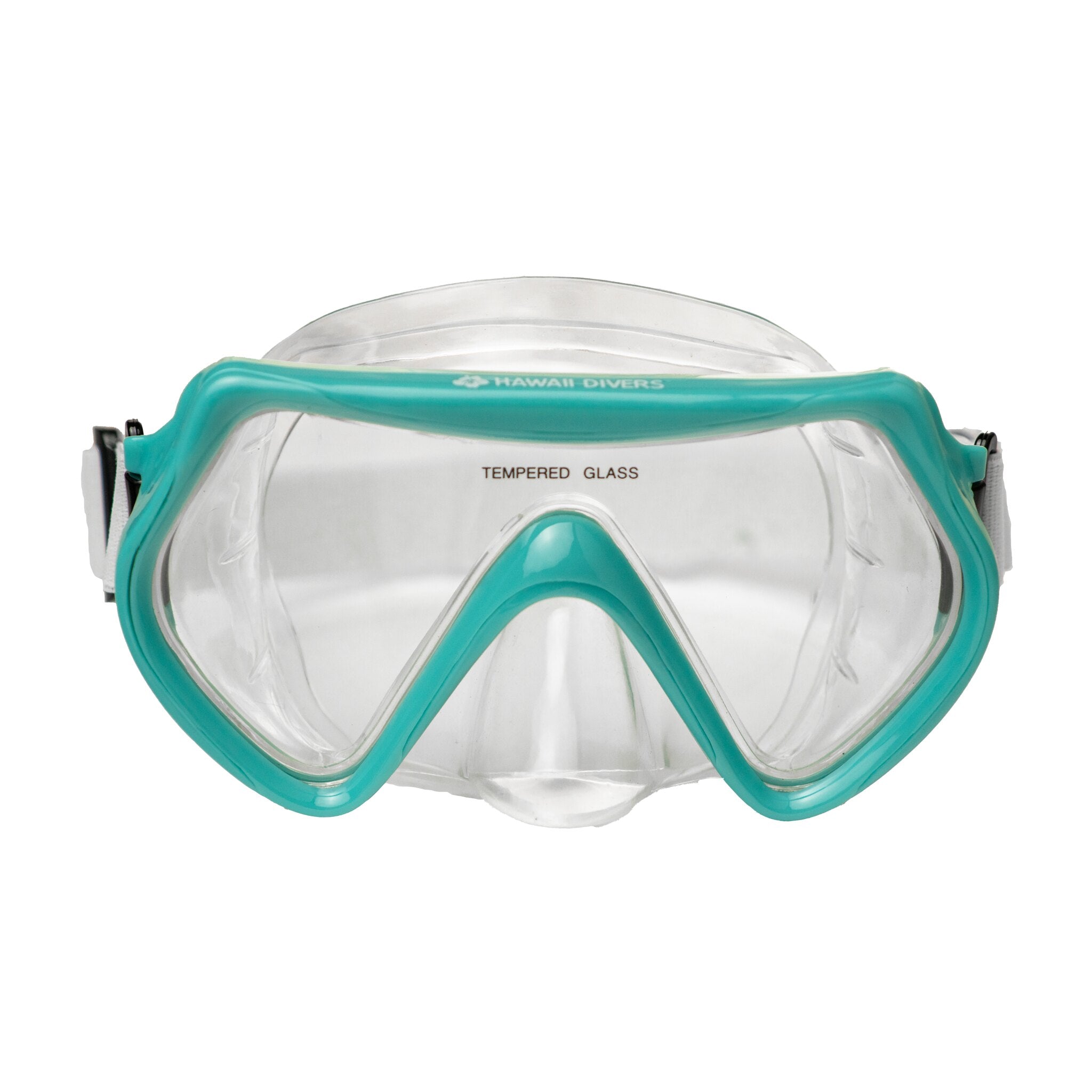 Hawaii Divers Carmel Adult Snorkel Combo - Teal/White