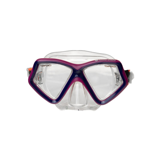 Hawaii Divers Jelly Fish Snorkel Mask - Pink/Purple (ages 4+)