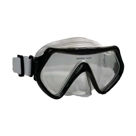 Hawaii Divers Carmel Adult Snorkel Combo - Black/White