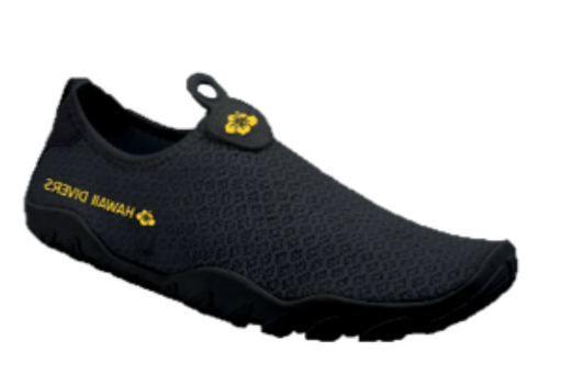 Hawaii-Divers Adult Water Shoes – Black (Size 7)