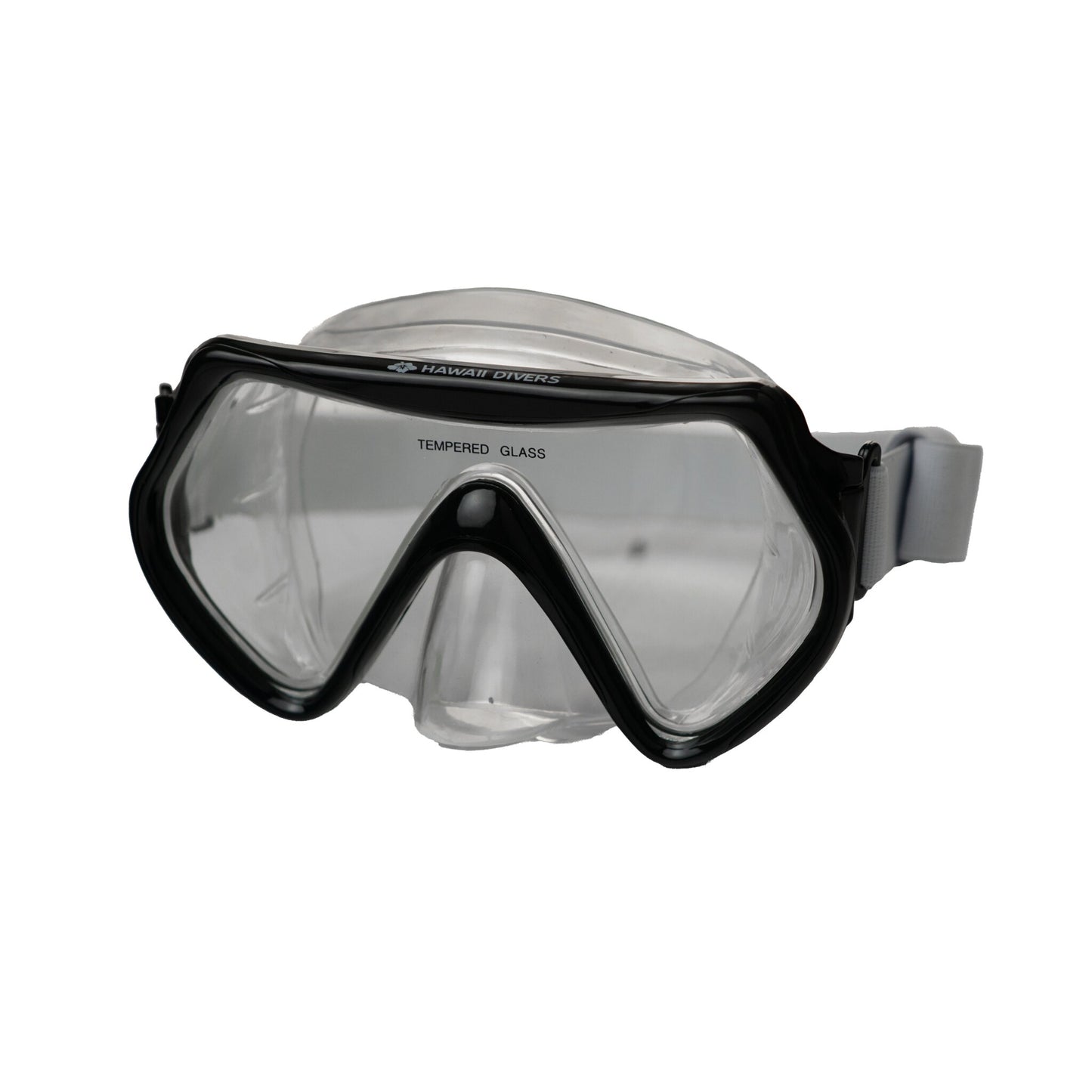 Hawaii Divers Carmel Adult Snorkel Combo - Black/White