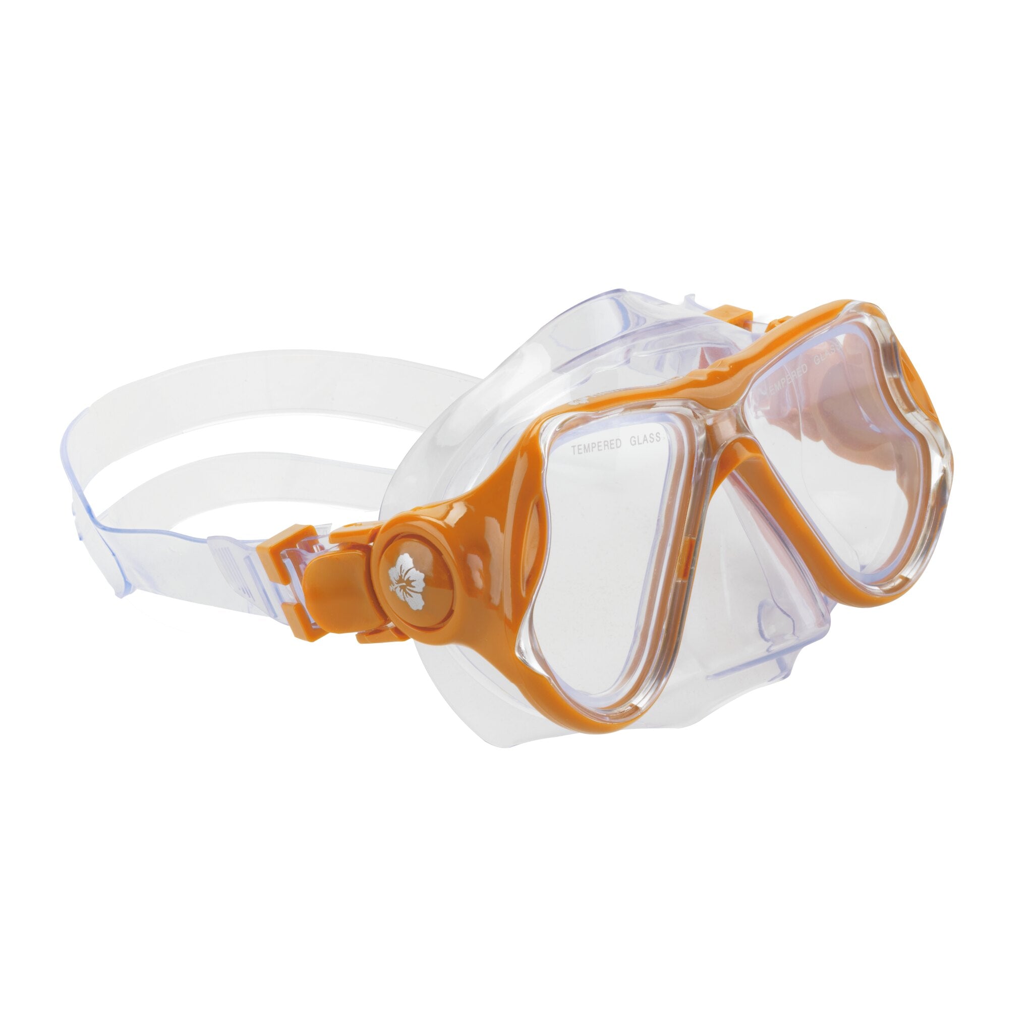 Hawaii Divers Beluga Jr Snorkel Mask – Orange (Ages 8+)