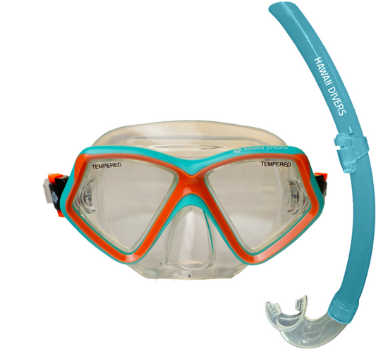 Combo Jelly Fish Turquoise Orange