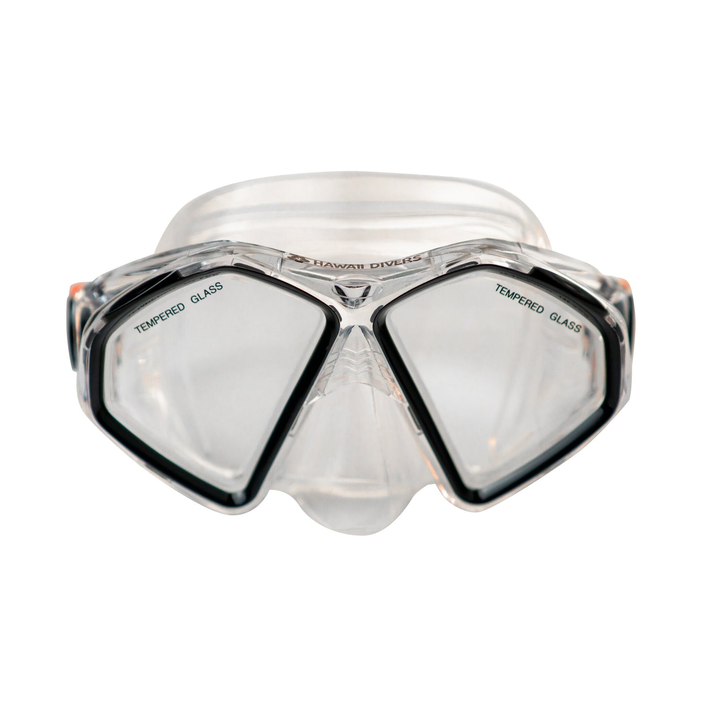 Hawaii Divers Laguna Snorkel Adult Combo - Clear/Black
