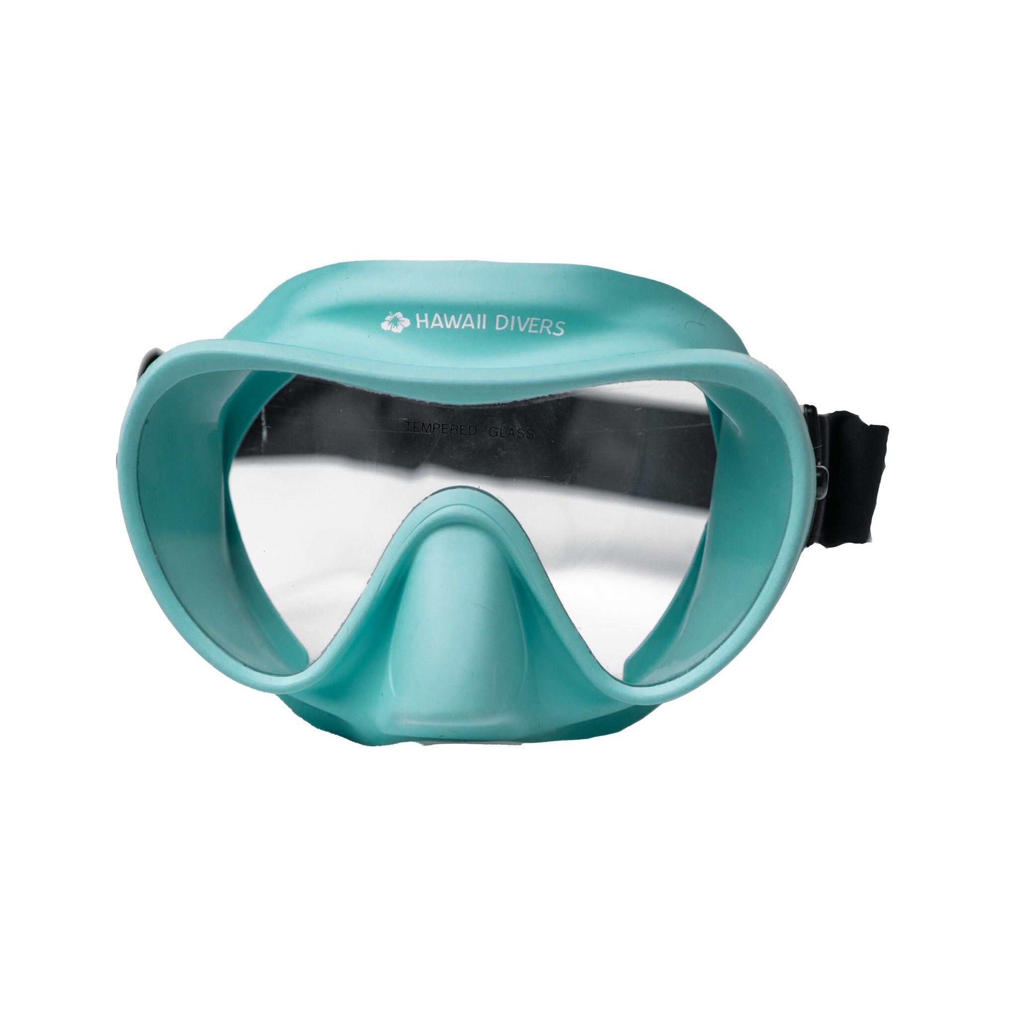 Hawaii Divers Deep Sea Adult Snorkel Set – Teal/Black - Size L/XL