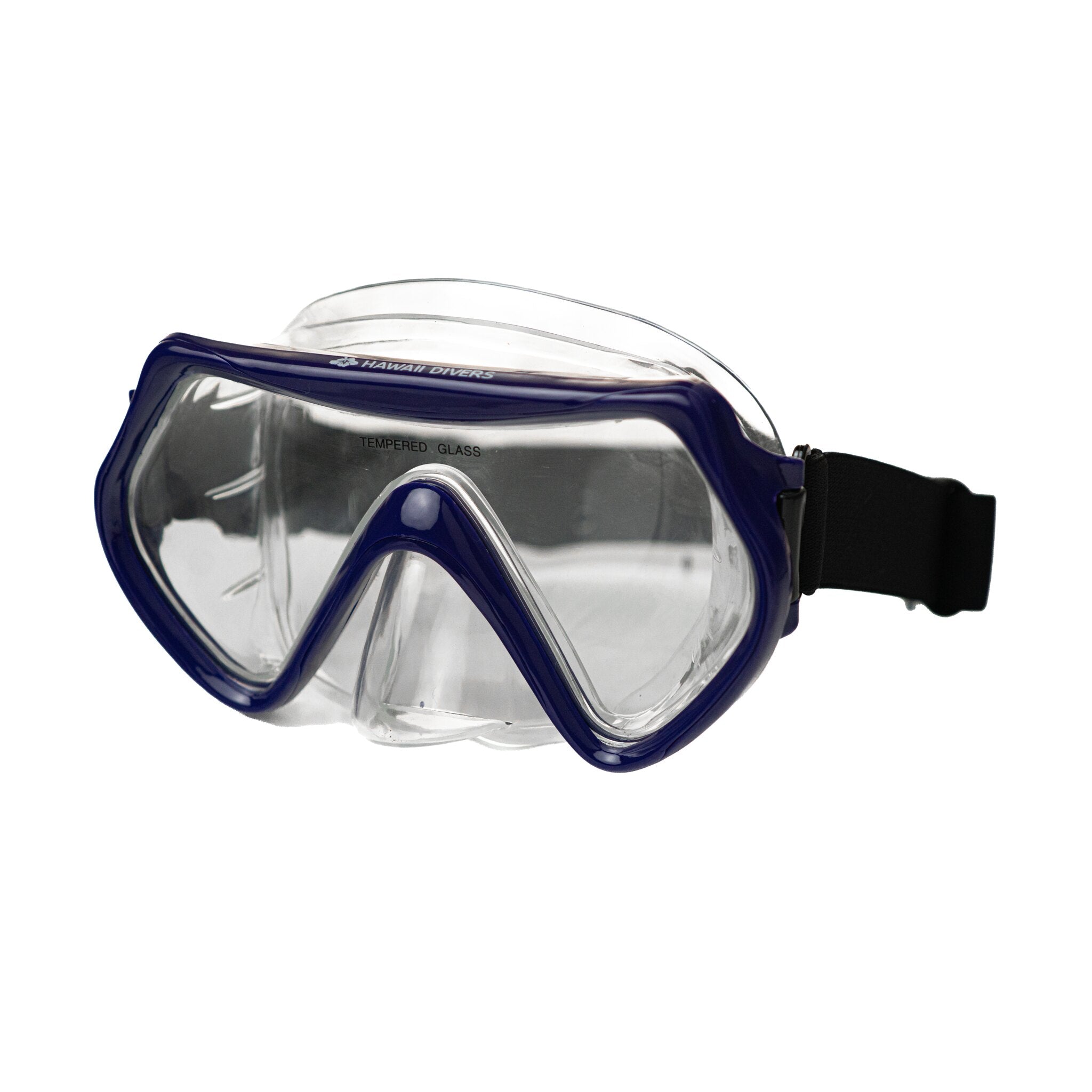 Hawaii Divers Carmel Adult Snorkel Mask - Purple/Black