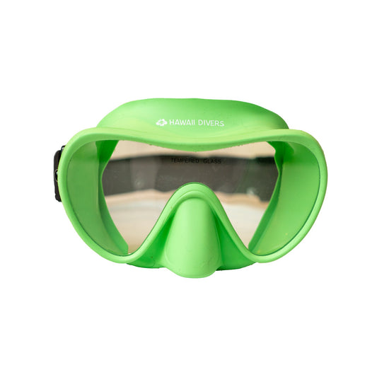 Hawaii Divers Deep Sea Adult Snorkel Mask – Green/Black