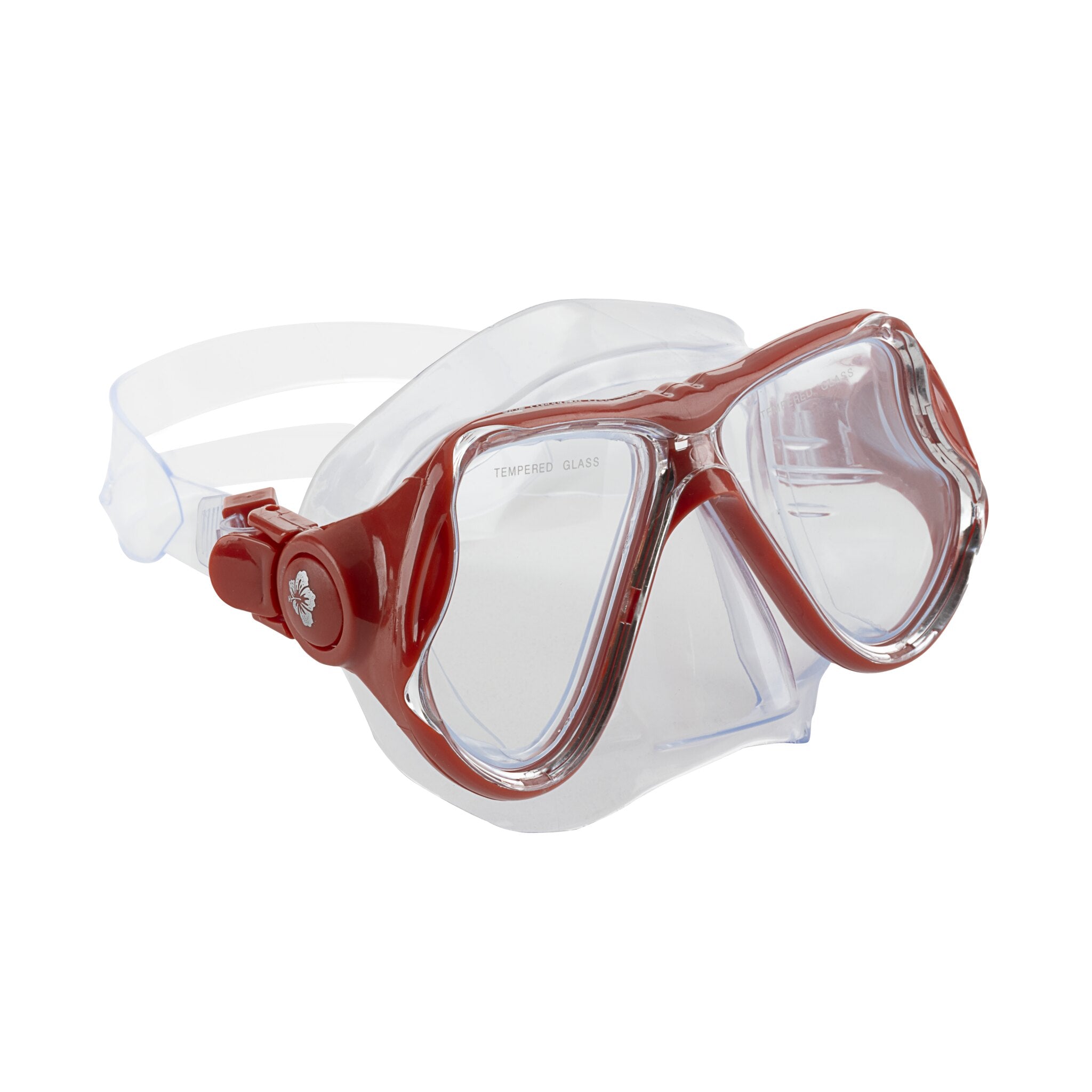 Hawaii Divers Beluga Jr Snorkel Set – Red (Ages 8+) Size L/XL