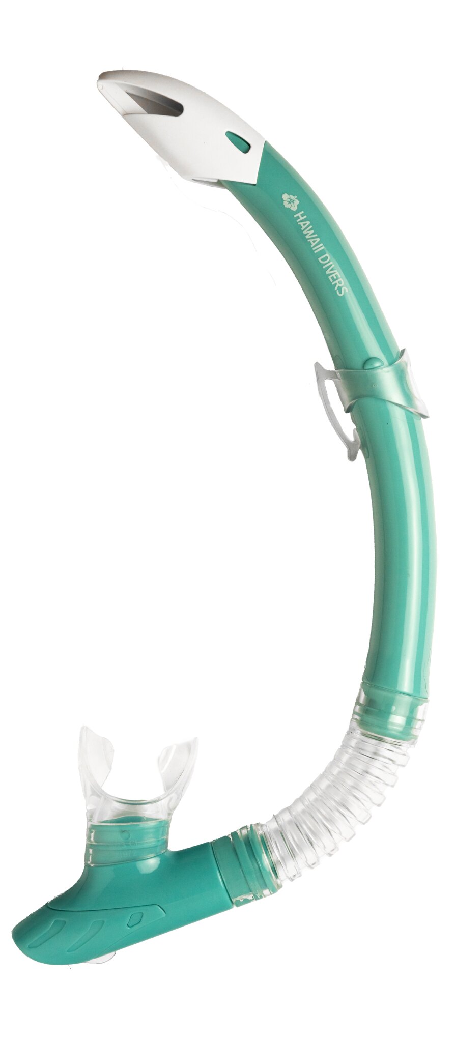 Hawaii Divers Carmel Adult Snorkel Combo - Teal/White