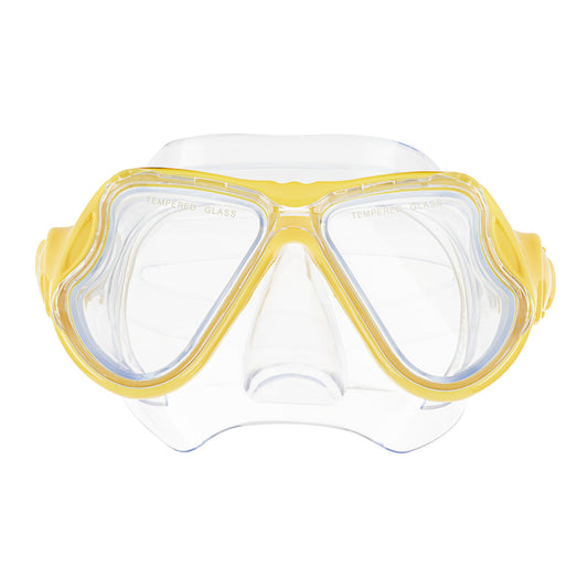 Hawaii Divers Beluga Jr Snorkel Mask – Yellow (Ages 8+)