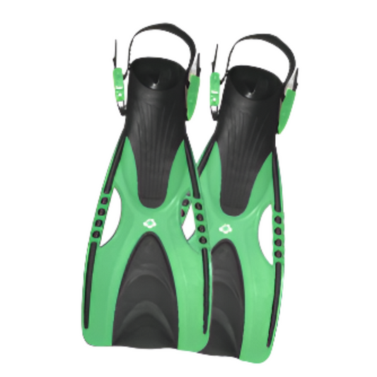 Hawaii Divers Destin Snorkel Set – Green (Adult L/XL)