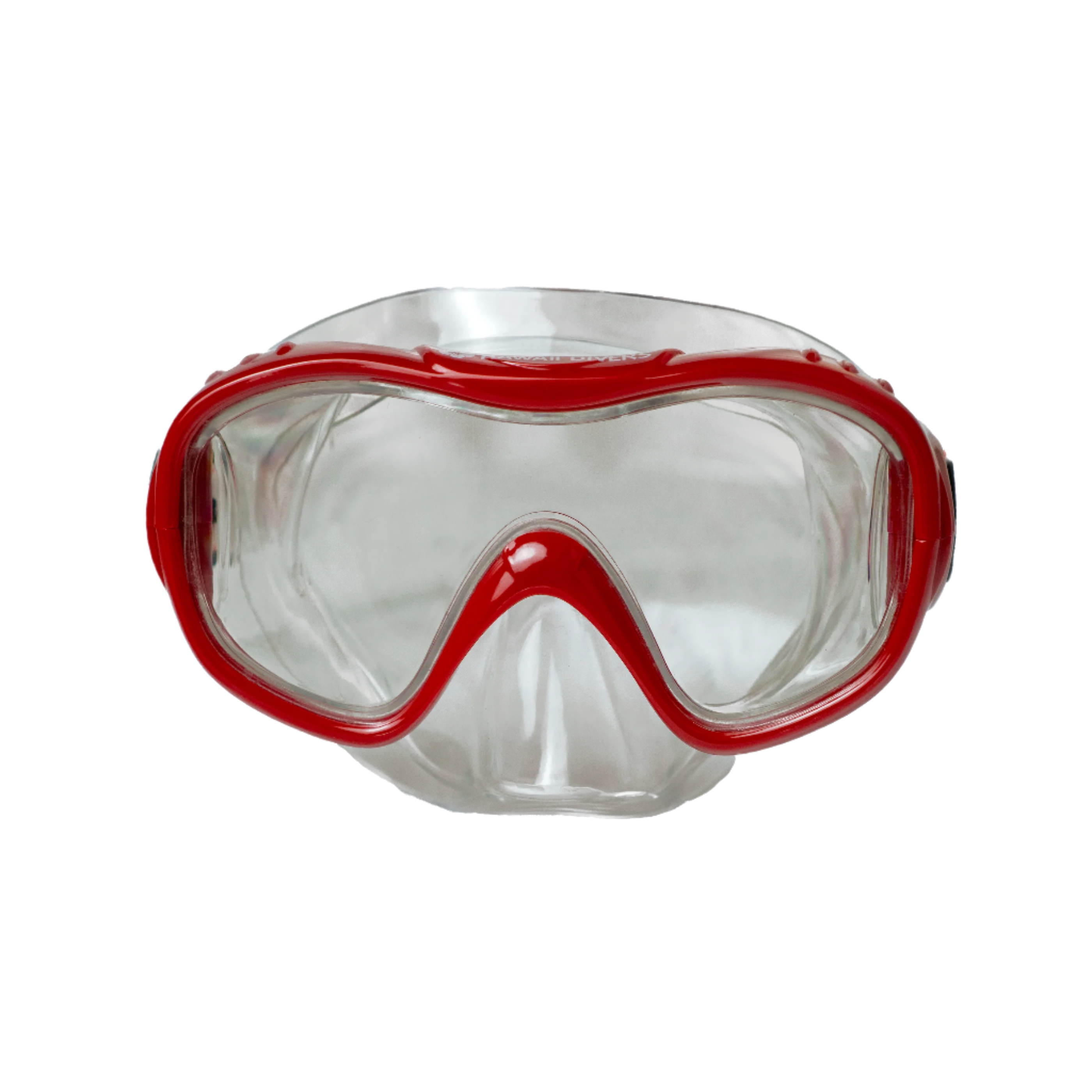 Hawaii Divers Tulum Jr. Snorkel Mask – Red/Blue(Ages 8+)