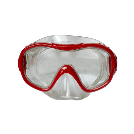 Hawaii Divers Tulum Jr. Snorkel Mask – Red/Blue(Ages 4+)