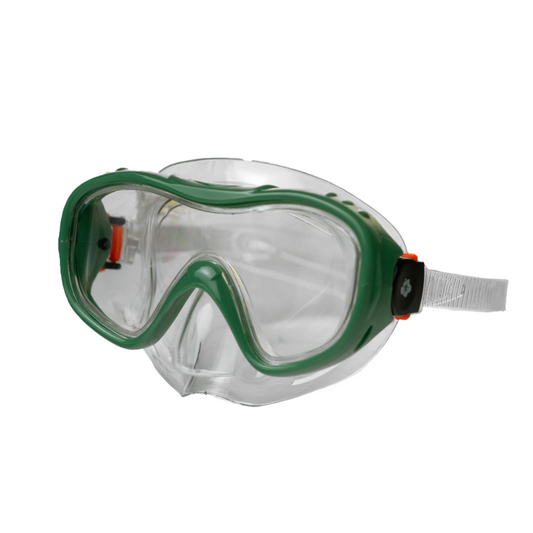 Hawaii Divers Tulum Jr. Snorkel Mask – Dark Green(Ages 4+)