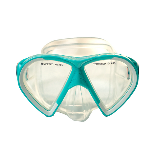 Hawaii Divers Leilani Adult Snorkel Mask - Turquoise
