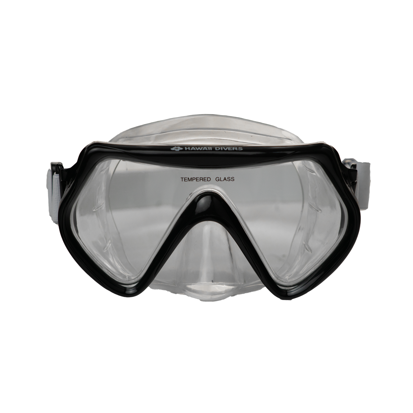 Hawaii Divers Carmel Adult Snorkel Mask - White/Black