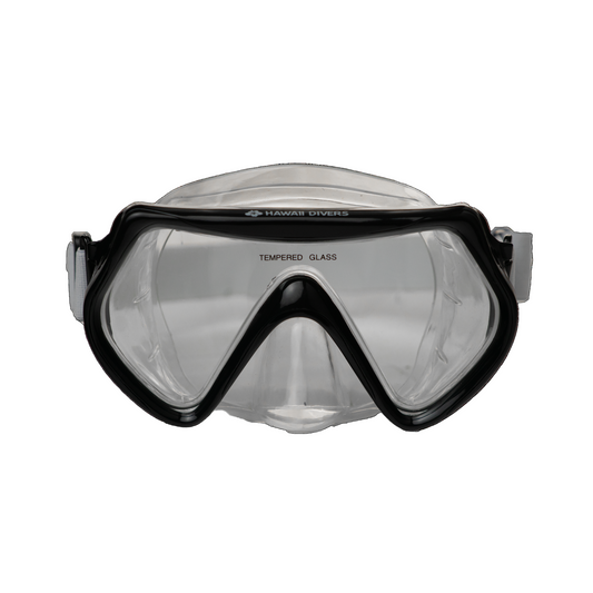 Hawaii Divers Carmel Adult Snorkel Mask - White/Black