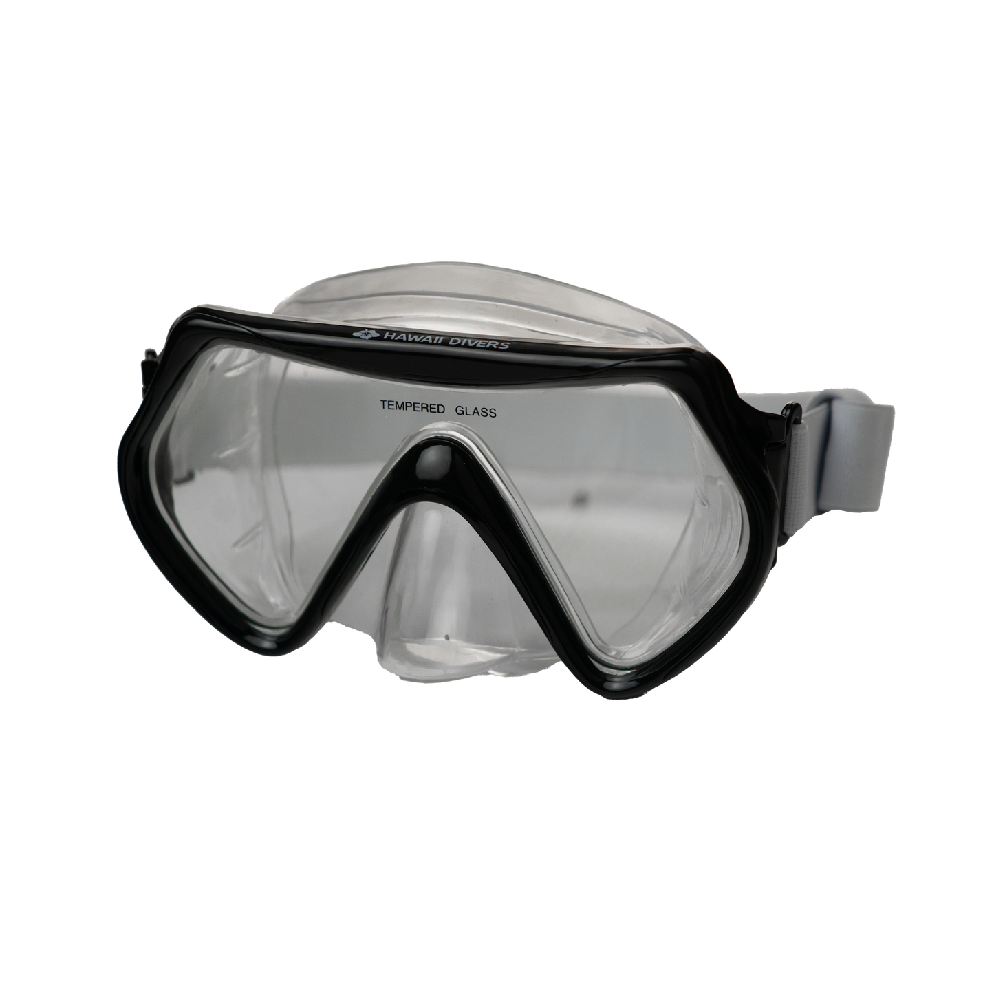 Hawaii Divers Carmel Adult Snorkel Mask - White/Black
