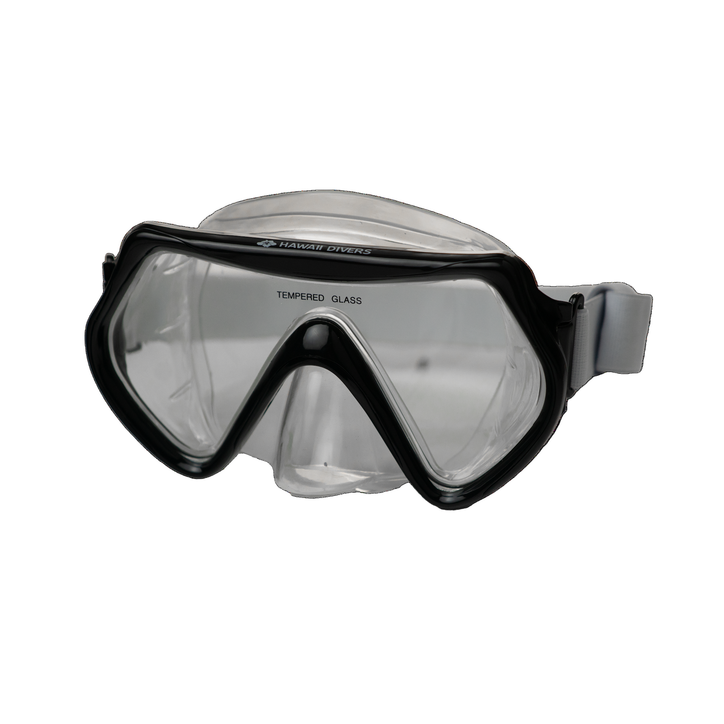 Hawaii Divers Carmel Adult Snorkel Mask - White/Black