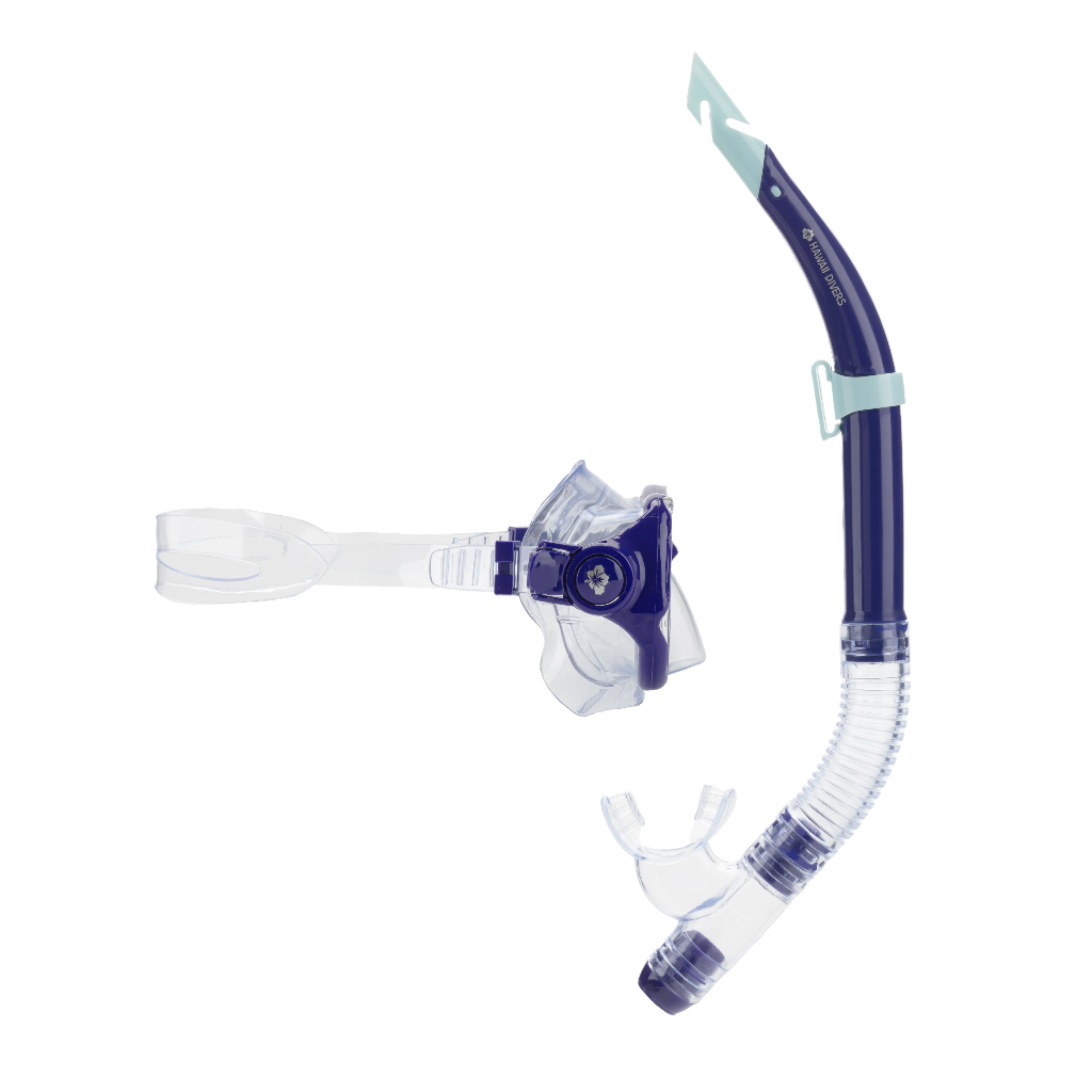 Hawaii Divers Beluga Jr Snorkel Combo – Purple | Ages 8+