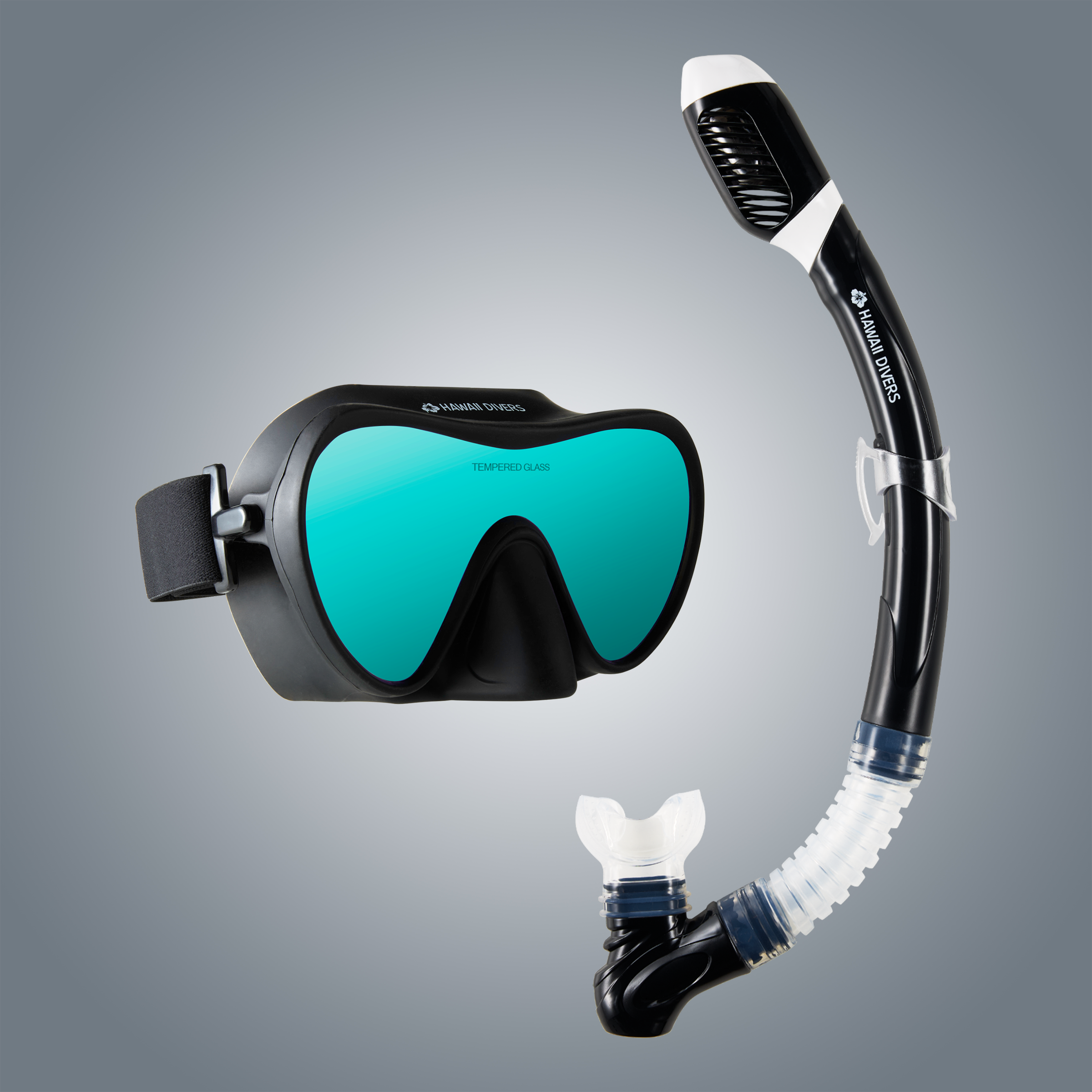 Hawaii Divers Mask and Snorkel Combo
