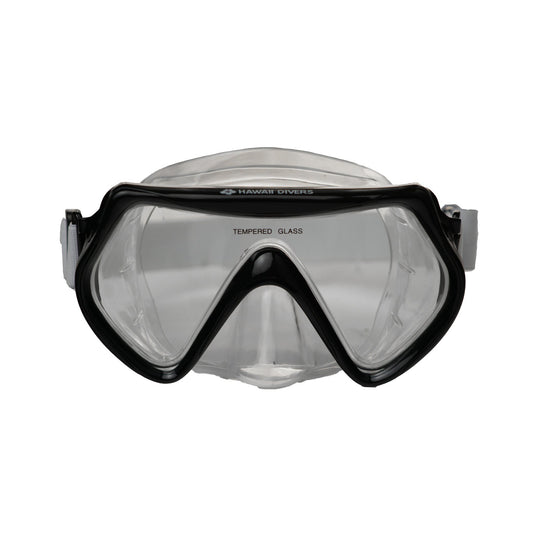 Hawaii Divers Carmel Adult Snorkel Combo - Black/White