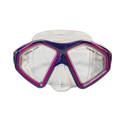 Hawaii Divers Laguna Adult Snorkel Mask - Pink/Purple