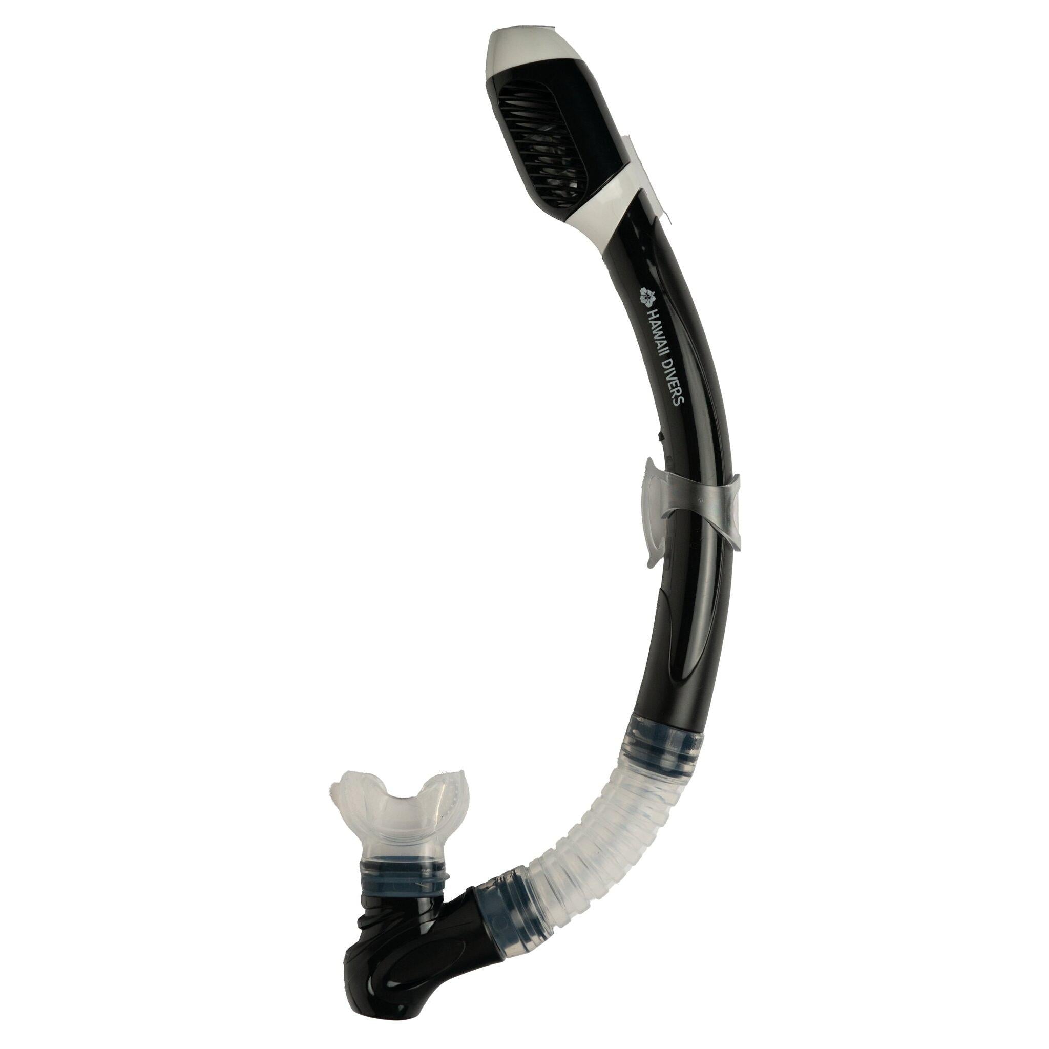 Hawaii Divers Deep Sea Mirrored Adult Snorkel Combo – Green/Black