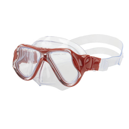 Hawaii Divers Manta Ray Adult Snorkel Mask – Red