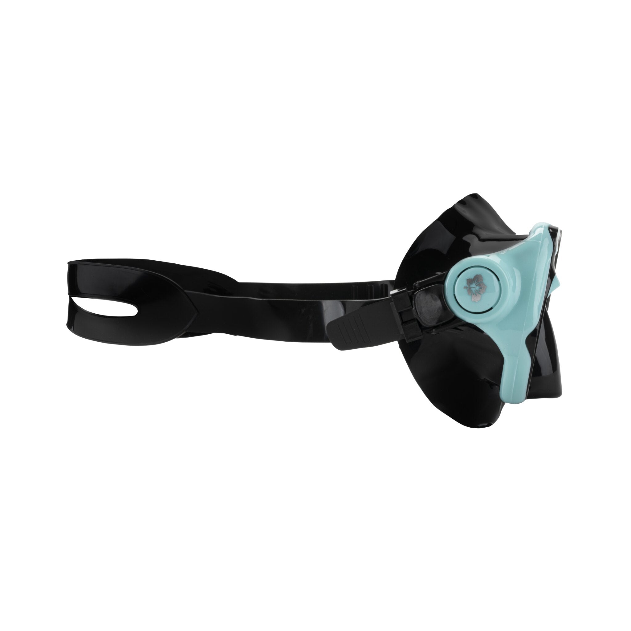 Hawaii Divers Beluga Jr Snorkel Mask – Turquoise/Black (Ages 8+)