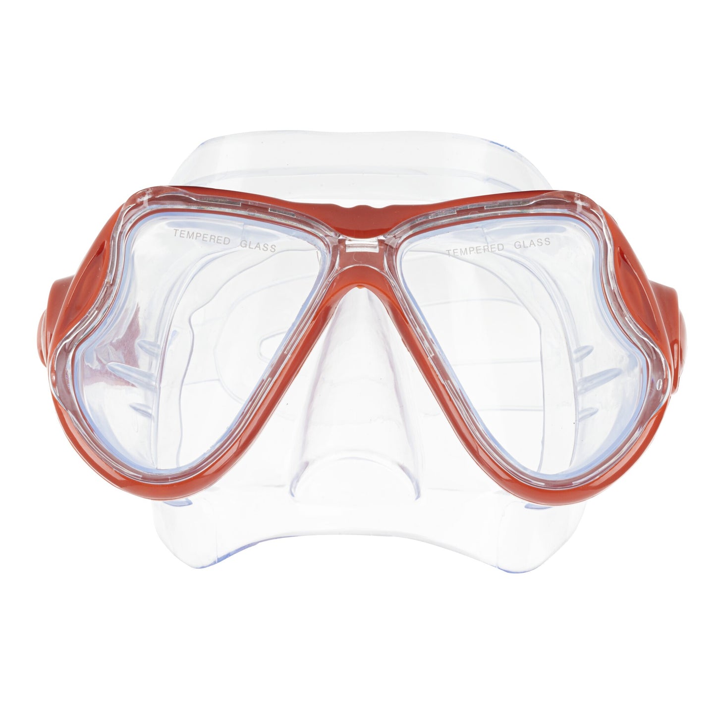 Hawaii Divers Manta Ray Adult Snorkel Mask – Red