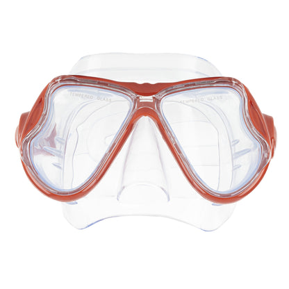 Hawaii Divers Manta Ray Adult Snorkel Mask – Red
