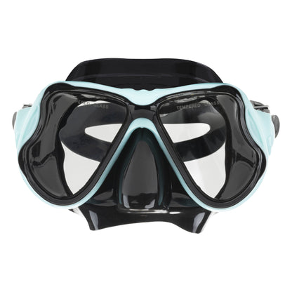 Hawaii Divers Manta Ray Adult Snorkel Set – Turquoise/Black - Size S/M