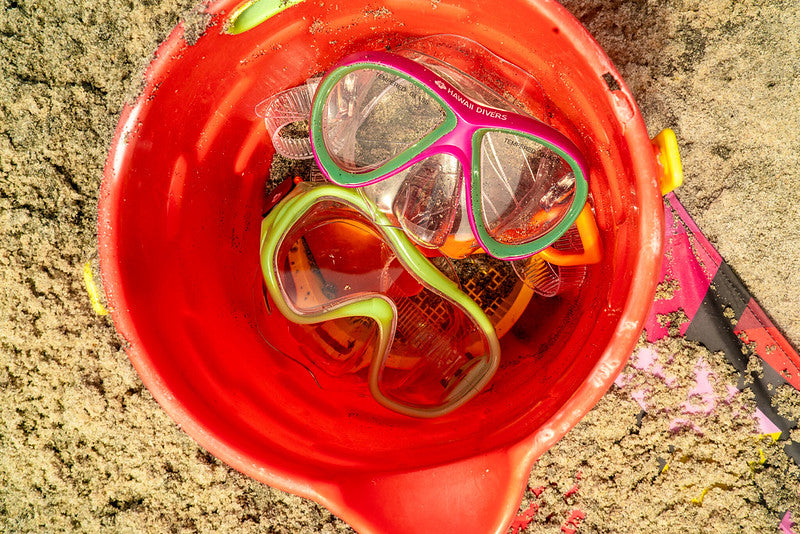 Hawaii Divers Tulum Jr. Snorkel Mask – Pink (Ages 8+)