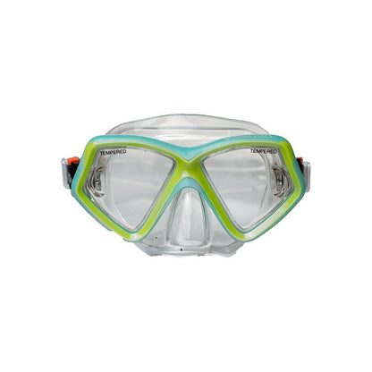 Hawaii Divers Kids Jelly Fish Snorkel Mask - Teal/Yellow (ages 4+)