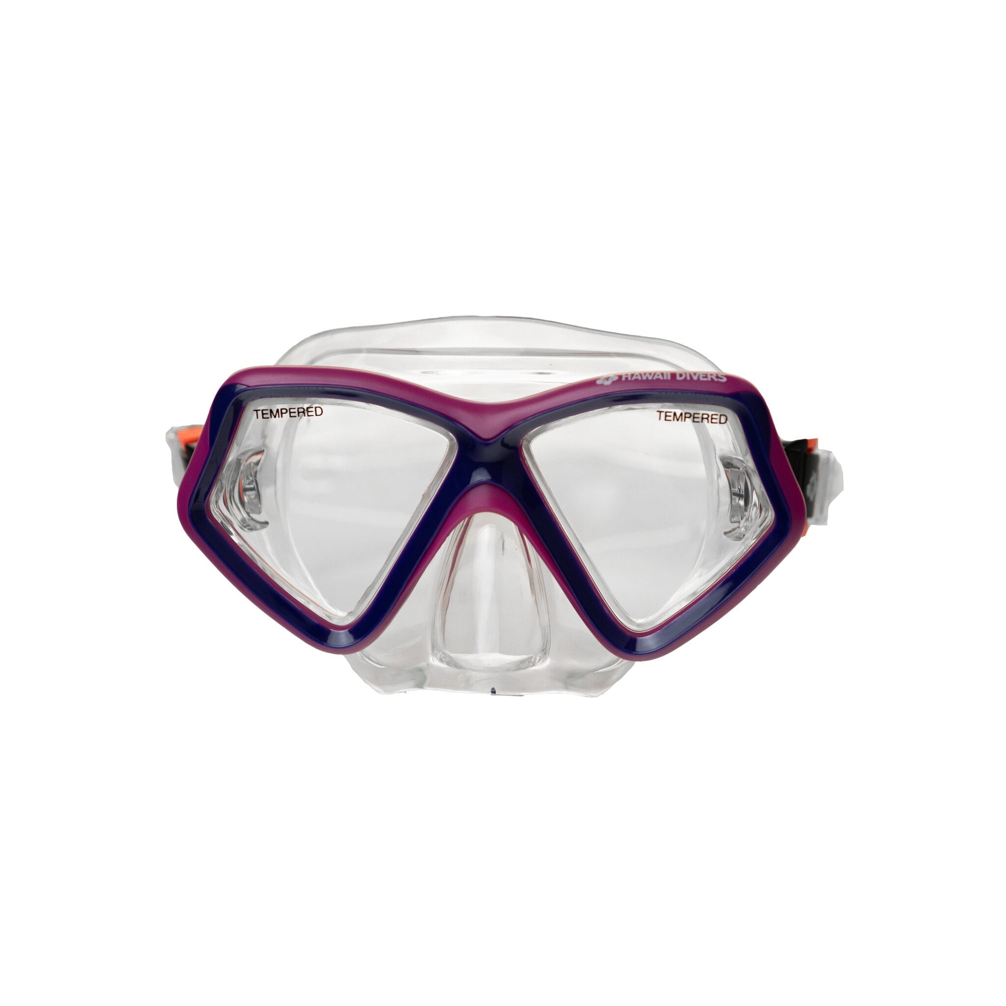 Hawaii Divers Jelly Fish Snorkel Mask - Pink/Purple (ages 4+)