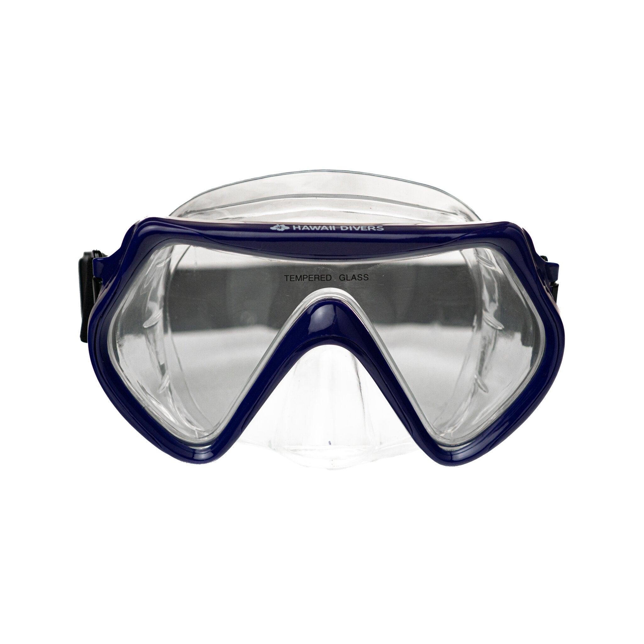 Hawaii Divers Carmel Adult Snorkel Mask - Purple/Black