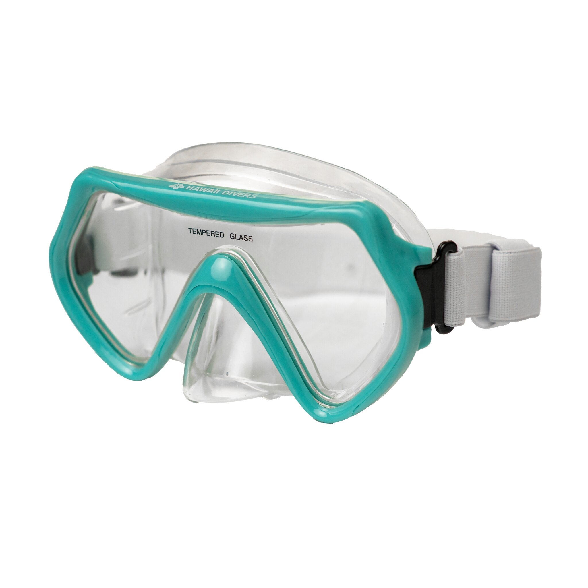 Hawaii Divers Carmel Adult Snorkel Combo - Teal/White