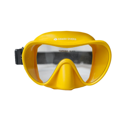 Hawaii Divers Deep Sea Adult Snorkel Mask – Yellow/Black