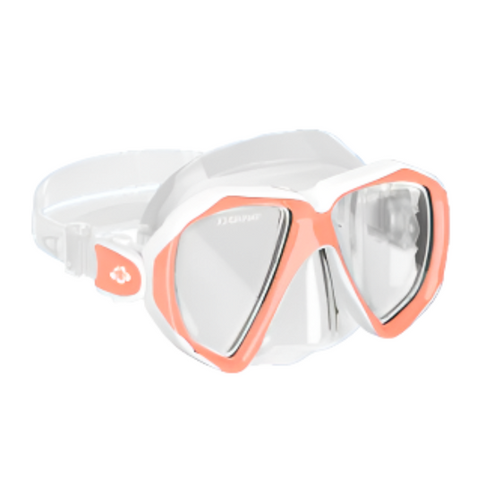 Hawaii Divers Orca Jr Snorkel Mask– Peach (Ages 8–14)