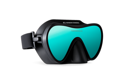 Hawaii Divers Deep Sea Mirrored Adult Mask – Green/Black