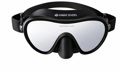 Hawaii Divers Deep Sea Mirrored Adult Mask – Silver/Black