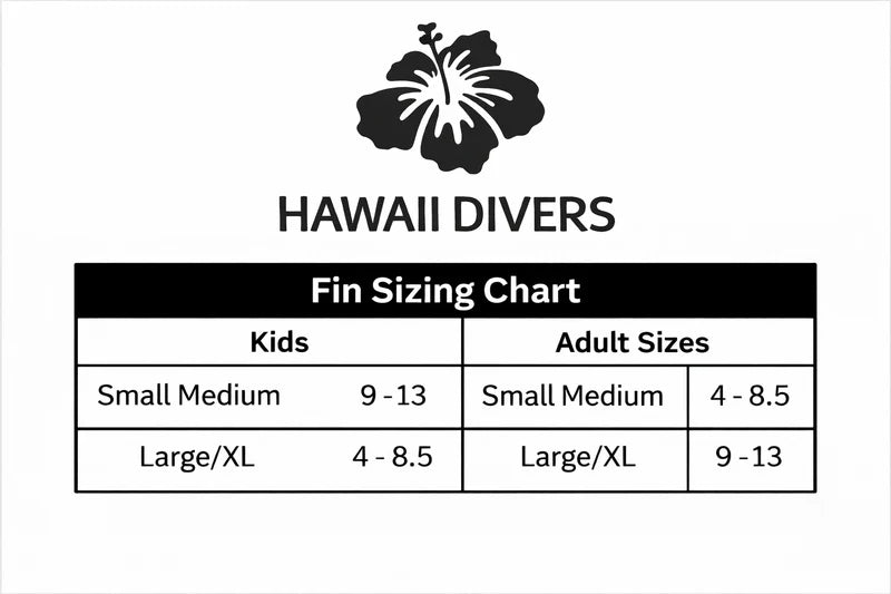 Hawaii Divers Cannon Fins – Grey (S/M)