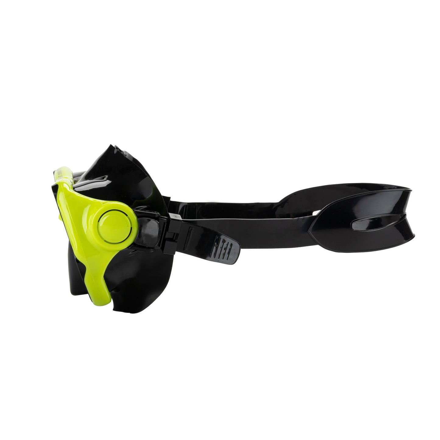 Hawaii Divers Manta Ray Adult Snorkel Mask – Bright Yellow/ Black