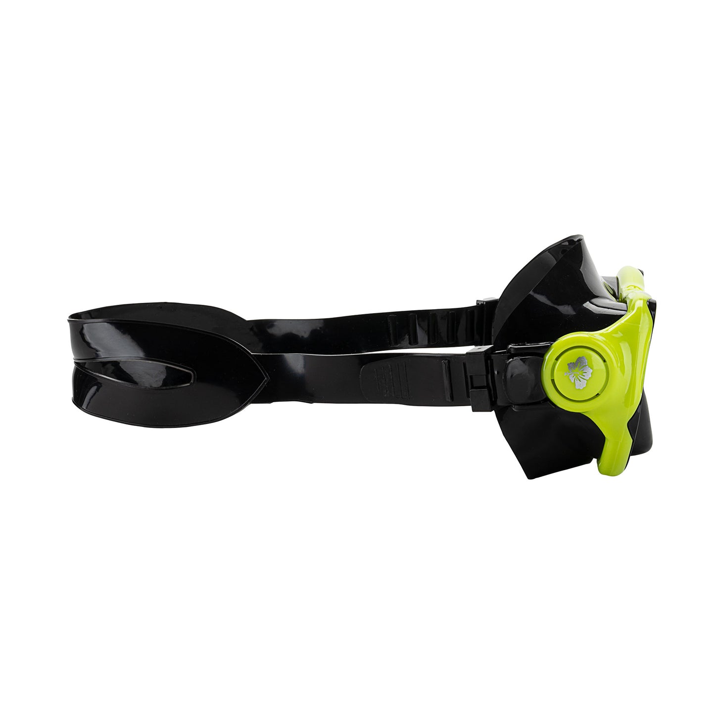 Hawaii Divers Manta Ray Adult Snorkel Mask – Bright Yellow/ Black